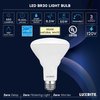 Luxrite BR30 LED Light Bulbs 8.5W (65W Equivalent) 650LM 3500K Natural White Dimmable E26 Base 6-Pack LR31872-6PK